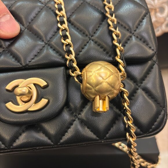 Chanel classic black love bag - Picture 7 of 10
